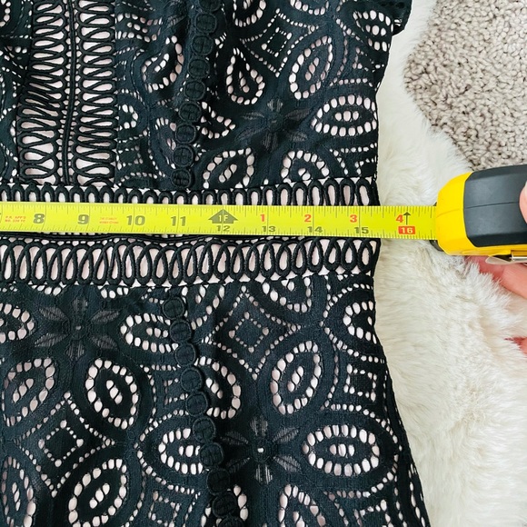 NWT Lilly Pulitzer Suzanne Shift Lace Dress in Onyx Black - Picture 7 of 7